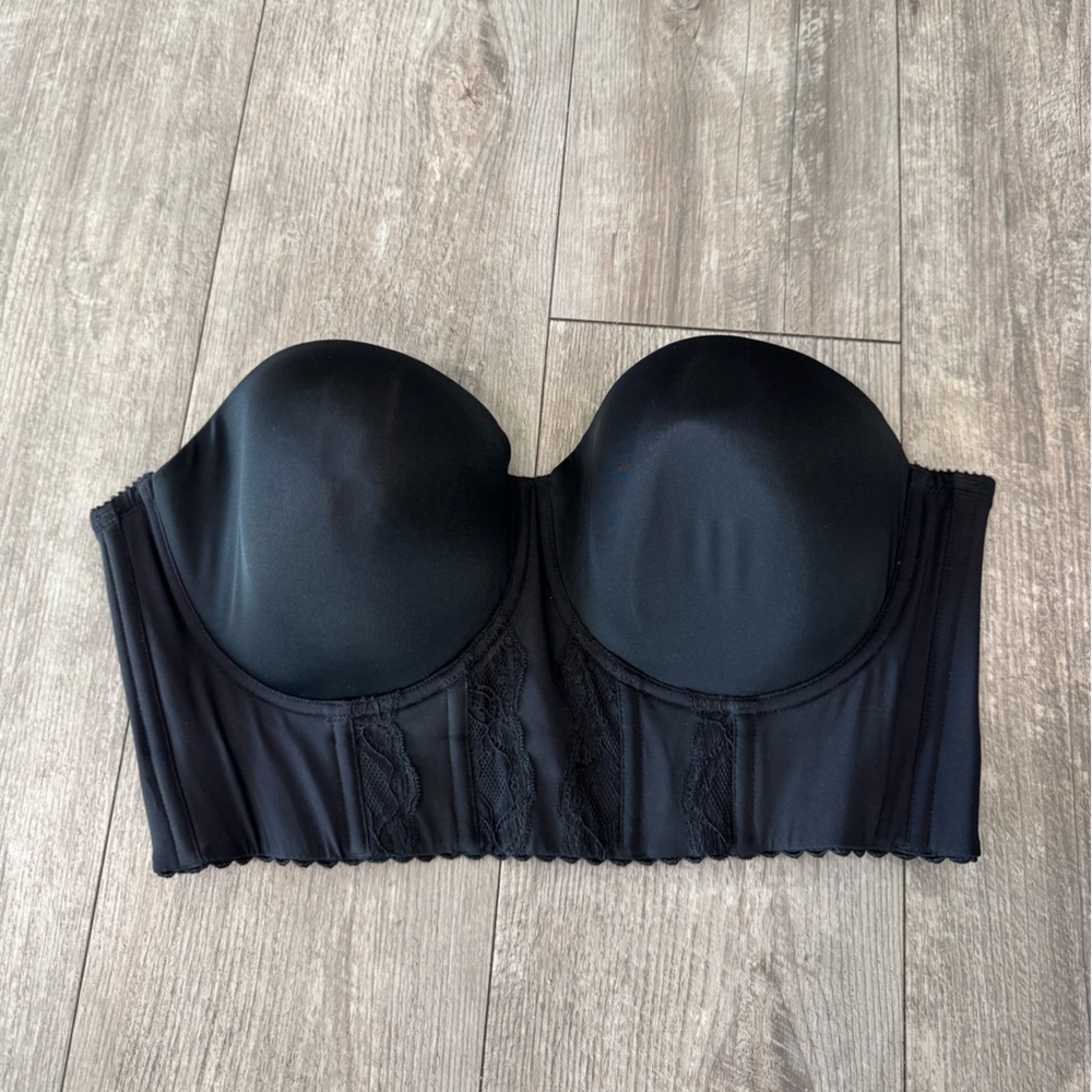 Elegant Black Strapless Bra - Picture 5 of 12